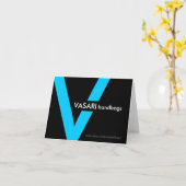 カスタム折り畳みノートカード カード (黄色い花)