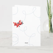 カスタム折り紙飛行機 航空カード カード (裏面)