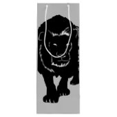 カスタム抱き枕とライオンズユアカラー – 文字 ワインギフトバッグ (裏面)