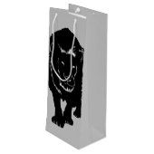 カスタム抱き枕とライオンズユアカラー – 文字 ワインギフトバッグ (裏面アングル)