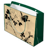 カスタム抱き枕日本のプリント ラージペーパーバッグ (裏面アングル)