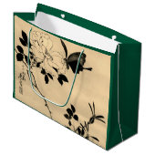 カスタム抱き枕日本のプリント ラージペーパーバッグ (正面アングル)