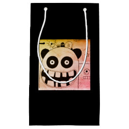 カスタム抱き枕 – 小さく、光沢のあるハッピーモンスター スモールペーパーバッグ