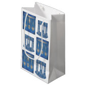 カスタム抱き枕 – 小、光沢 スモールペーパーバッグ (正面アングル)