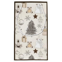 カスタム抱き枕 – 小、光沢 スモールペーパーバッグ