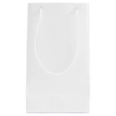 カスタム抱き枕 – 小、光沢 スモールペーパーバッグ (正面)