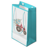 カスタム抱き枕 – 小、光沢 スモールペーパーバッグ (正面アングル)