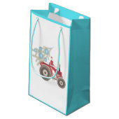 カスタム抱き枕 – 小、光沢 スモールペーパーバッグ (裏面アングル)