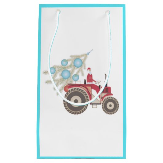 カスタム抱き枕 – 小、光沢 スモールペーパーバッグ (正面)