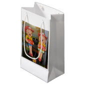 カスタム抱き枕 – 小、光沢 スモールペーパーバッグ (正面アングル)