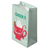 カスタム抱き枕 – 小、光沢 スモールペーパーバッグ (正面アングル)