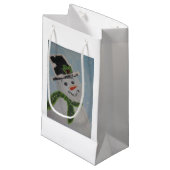 カスタム抱き枕-小、光沢 スモールペーパーバッグ (正面アングル)