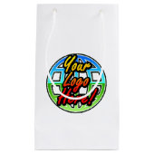 カスタム抱き枕、最小数量なし スモールペーパーバッグ (正面)