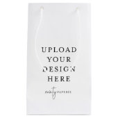 カスタム抱き枕、5インチ×8.5インチ スモールペーパーバッグ (正面)