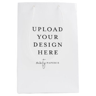 カスタム抱き枕、7インチx 10インチ ミディアムペーパーバッグ