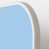 カスタム抽象芸術ブルー海波デザイン芸術的 ピックルボールラケット (左詳細)