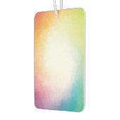 カスタム抽象芸術モダンアートピンクレッドブルーグリーン カーエアーフレッシュナー (左)