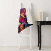 カスタム抽象芸術ヴィヴィヴィヴィッド幾何学芸術 シェルパブランケット (インサイチュ)