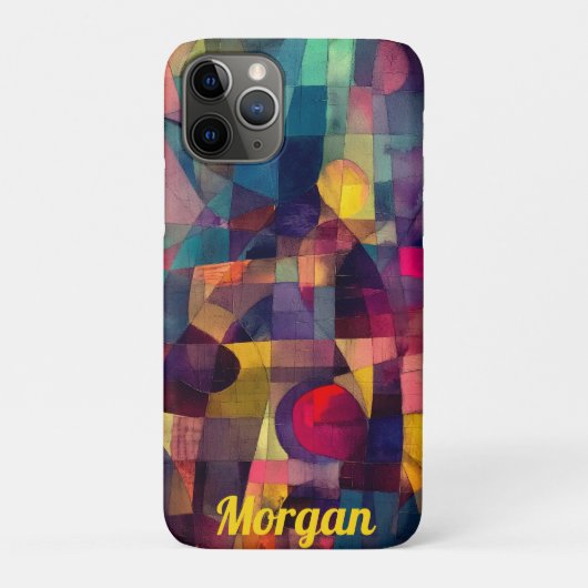 カスタム抽象芸術ヴィヴィヴィヴィッド幾何学芸術 Case-Mate iPhoneケース (裏)
