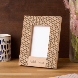 カスタム抽象芸術彫刻木枠 レーザー彫刻フレーム