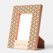 カスタム抽象芸術彫刻木枠 レーザー彫刻フレーム (左)