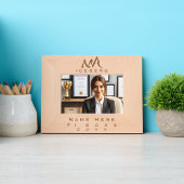 カスタム抽象芸術感動的アイスバーグラインアート レーザー彫刻フレーム