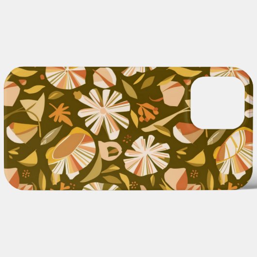 カスタム抽象芸術日本の春の花パターン Case-Mate iPhoneケース (裏面 (横))