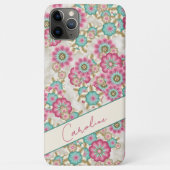 カスタム抽象芸術日本の春の花パターン Case-Mate iPhoneケース (裏面)