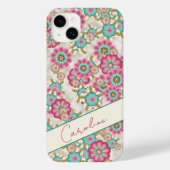 カスタム抽象芸術日本の春の花パターン Case-Mate iPhoneケース (裏面)