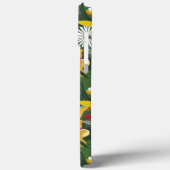 カスタム抽象芸術日本の春の花パターン Case-Mate iPhoneケース (裏面 / 左)