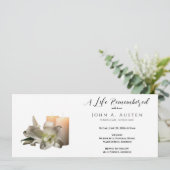 カスタム招待状カード – フラットカード (スタンド正面)