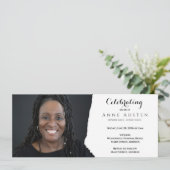 カスタム招待状カード – フラットカード (スタンド正面)