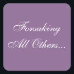 カスタム招待状フランスの薄紫結婚のVowsエンベロープ スクエアシール<br><div class="desc">薄紫のカスタム招待状フランスののVows招待状ステッカー – カラー調整薄紫デザイ結婚ザの薄紫とホワイトエンベロープステッカー – の買い物客は通常の研究：に一致するを決定する方法を調べるを調べる方法と？これらの絶妙で独自の招待状シールを作成カスタムステッカーは、様々なパケット素材に加えて、結婚式のRSVPポストカードに最適な結婚働きをする。カスタム結婚式フランスの薄紫とホワイトアイテム – 結婚式招待状文房具のパケカスタムットの招待状。</div>