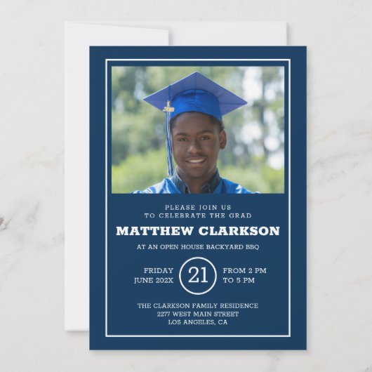 カスタム招待状 招待状 (裏面)