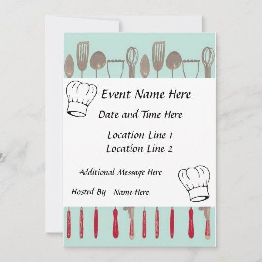 カスタム招待状 招待状 (正面)