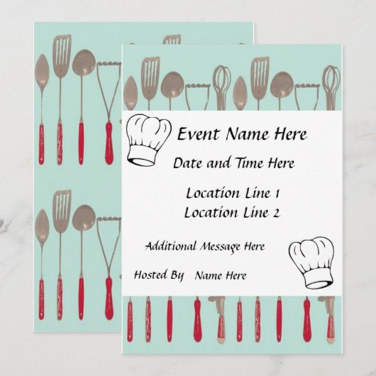 カスタム招待状 招待状 (正面/裏面)