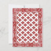 カスタム招待状 遊戯王 キング/クイーン 返信カード (裏面)