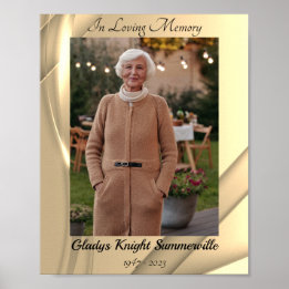 カスタム拡大プリント |ゴールデン・グロー ポスター