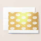 「カスタム捕虜!」 スーパーヒーロー誕生日パーティー招待状 箔カード (裏面封筒付き)