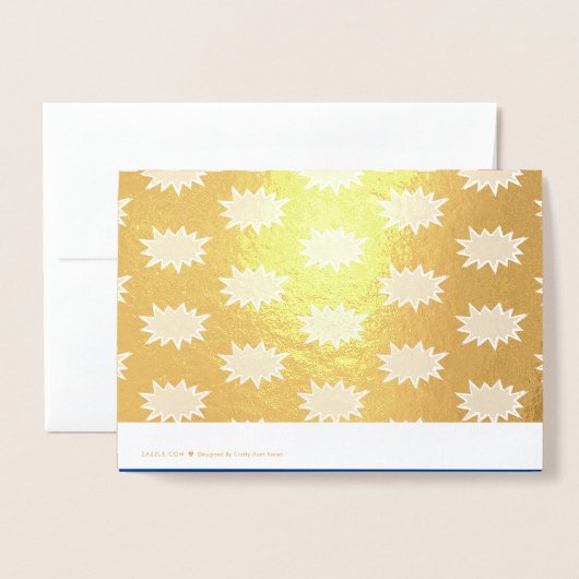 「カスタム捕虜!」 スーパーヒーロー誕生日パーティー招待状 箔カード (裏面封筒付き)