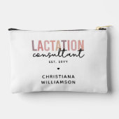 カスタム授乳コンサルタントのスペシャリストIBCLC アクセサリーポーチ (裏面)