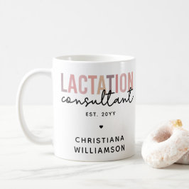 カスタム授乳コンサルタントのスペシャリストIBCLC コーヒーマグカップ