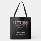 カスタム授乳コンサルタントのスペシャリストIBCLC  トートバッグ (正面)