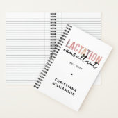 カスタム授乳コンサルタントのスペシャリストIBCLC ノートブック (内側)