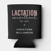 カスタム授乳コンサルタントのスペシャリストIBCLC 缶クーラー (裏面)