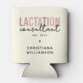 カスタム授乳コンサルタントのスペシャリストIBCLC 缶クーラー (裏面)