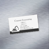 カスタム掘カスタム掘名刺 マグネット名刺 (インサイチュ)