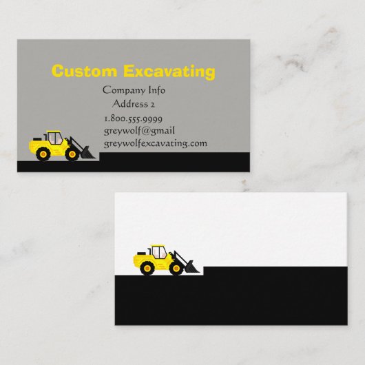 カスタム掘カスタム掘名刺 名刺 (正面/裏面)