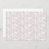 カスタム提出ギフト – おもしろい | モダン | 個人 案内状 (正面/裏面)