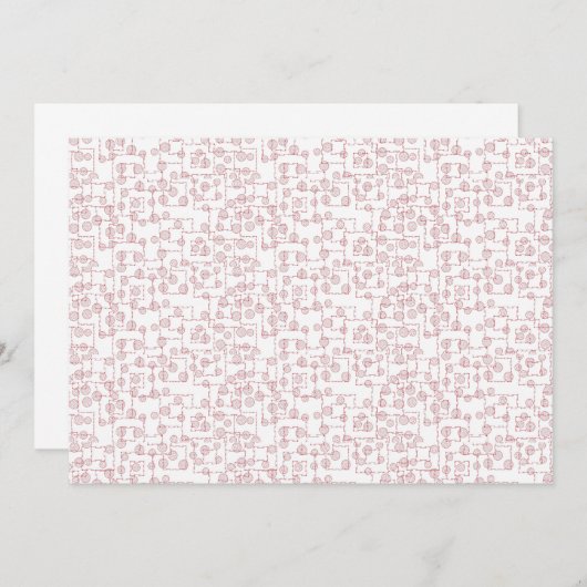 カスタム提出ギフト – おもしろい | モダン | 個人 案内状 (正面/裏面)